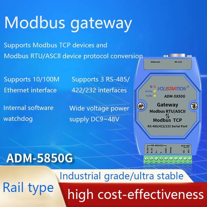 Jual Industrial Modbus Gateway Server Modbus Rtu/Ascii To Modbus Tcp Rs ...