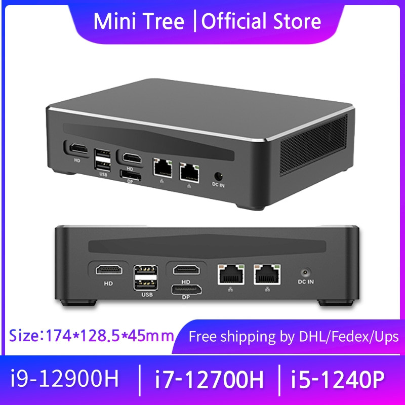 Jual Mini PC Gaming 13th Gen Core i9 13900H 13700H 2Lans PCIE4.0 DDR5 ...