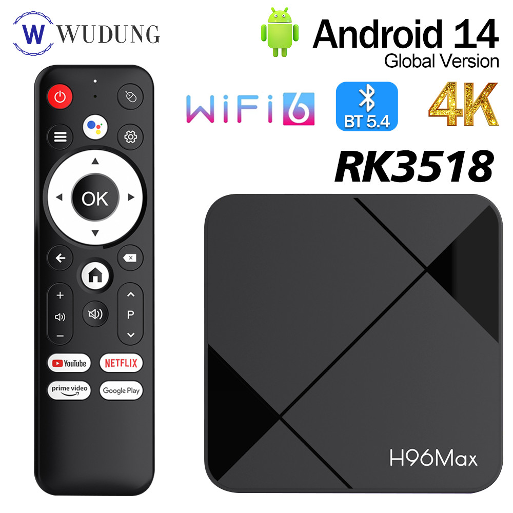 Jual Original H96 Rk3518 Android 14 4K Tv Box Rockchip 3518 Quad Core ...