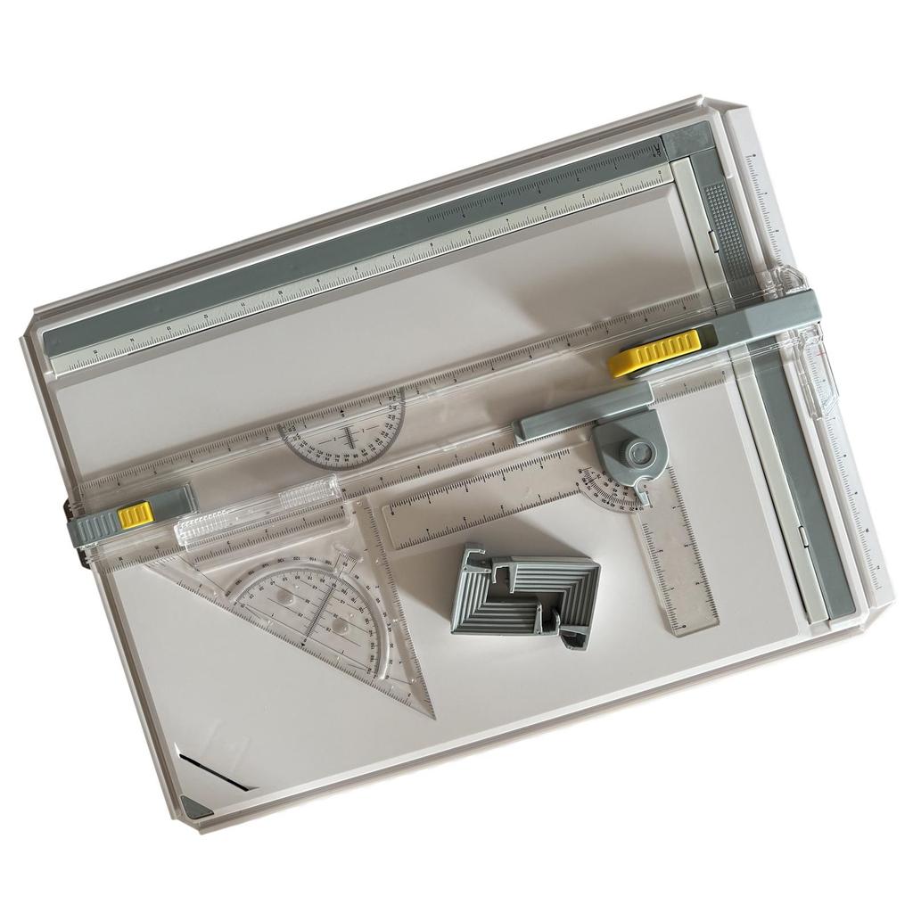 Jual A3 Drawing Board Drafting Table Portable Sliding Ruler Drawing ...