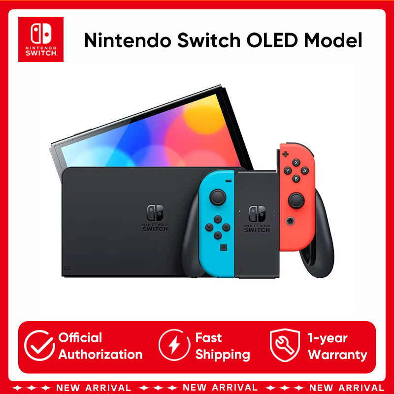 Jual Original Nintendo Switch OLED Model 7 Inch Screen JoyCon Handle ...