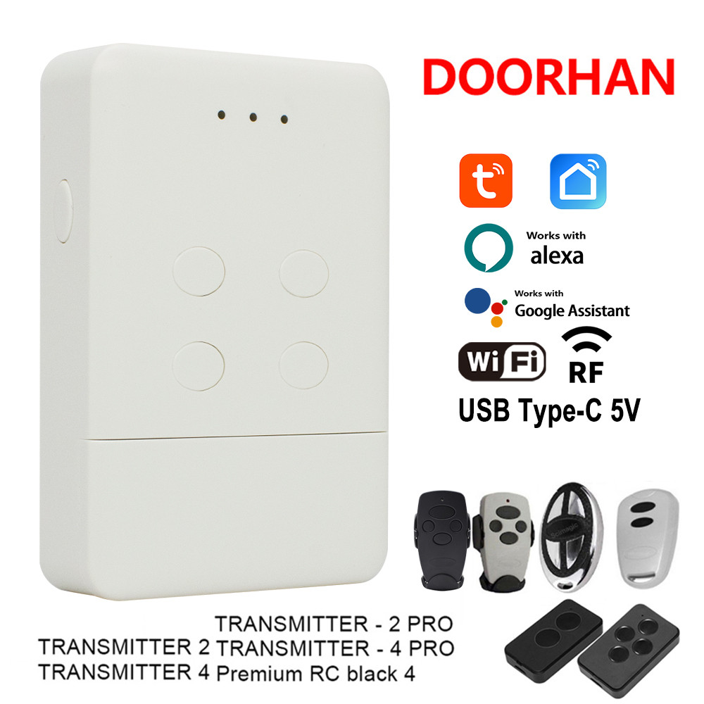 Jual Smart Wifi Tuya DOORHAN Garage Door Opener Controller Smart Garage ...