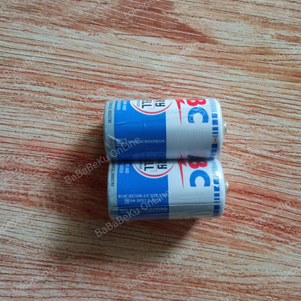 Jual Baterai Sedang ABC R14 isi 2 exp 12-2025 | Shopee Indonesia