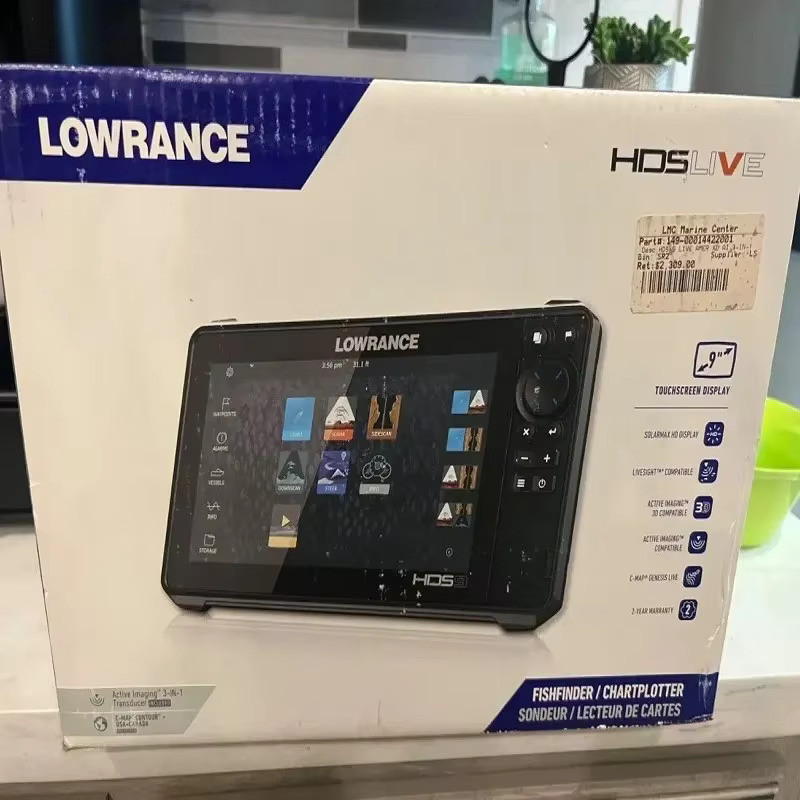 HDS Live 12 carte principale de Lowrance Fish Finder