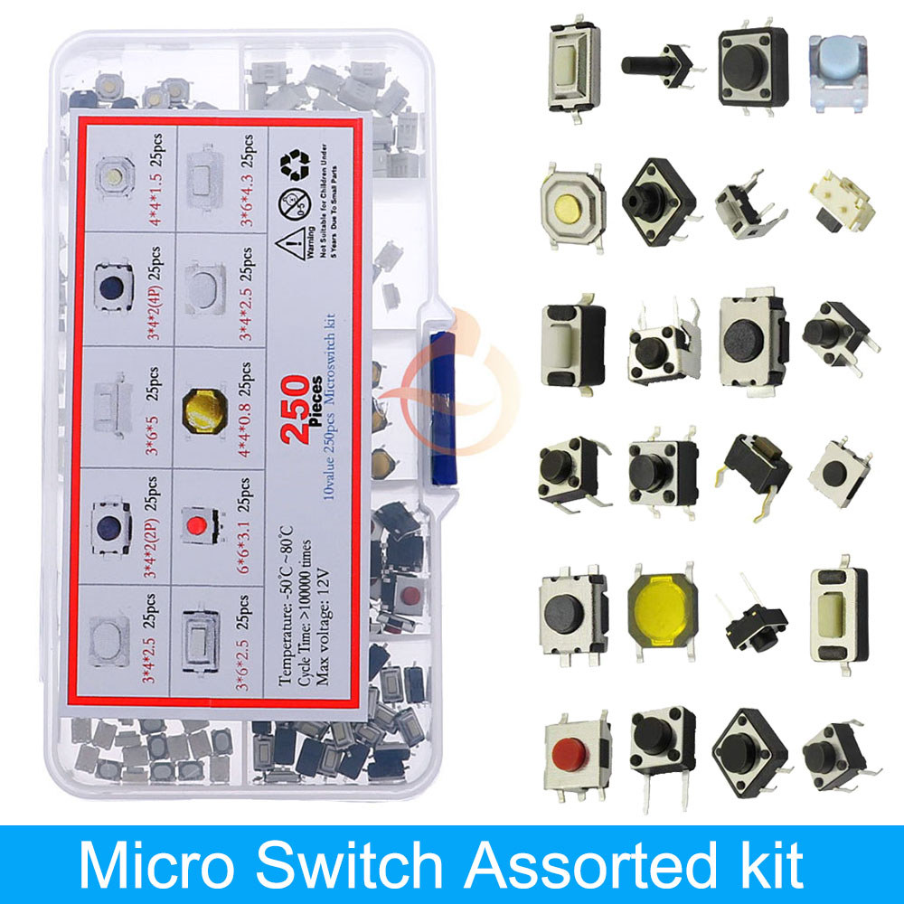 Jual Car Remote Control Keys Button Touch Microswitch DIY Micro Switch ...