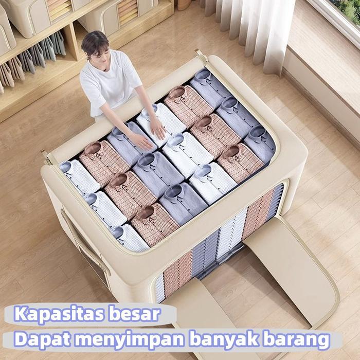 Jual Sangat Tahan Lama Box Baju Box Storage Box Container Besar Kain ...