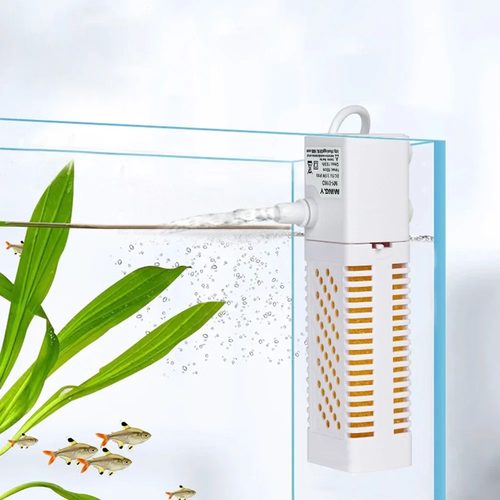 Jual Submersible Aquarium Internal Filter With Built-in Circulating ...
