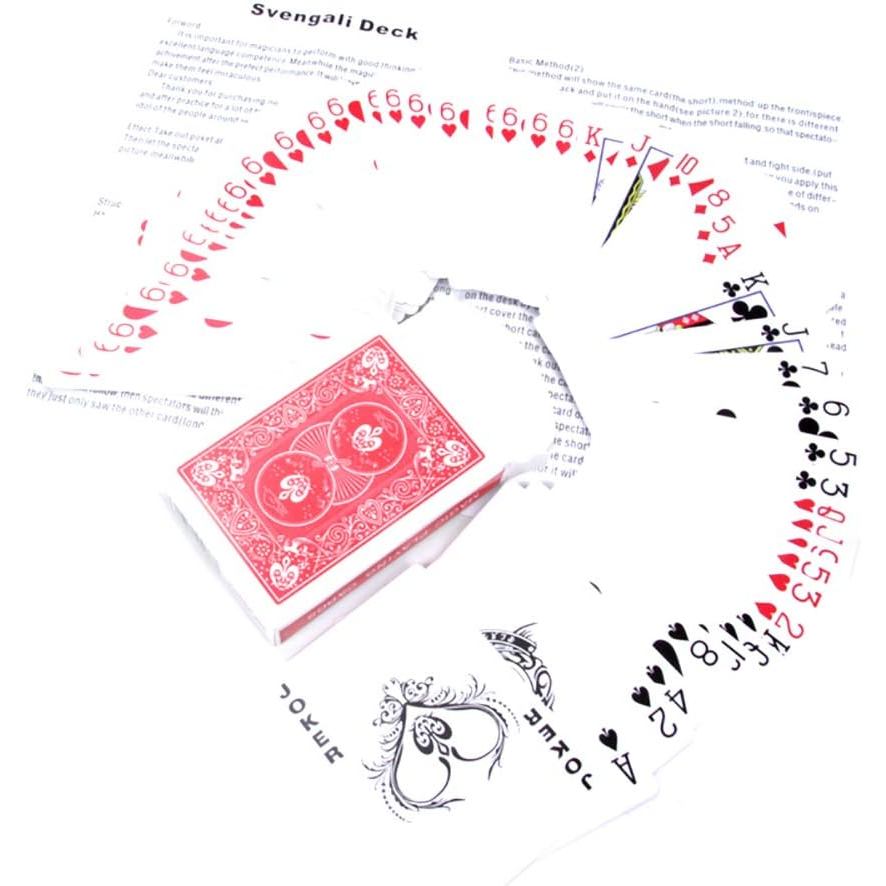 Jual Svengali Deck Magic Gimmick Card Magic Tricks Cards Magician Props ...