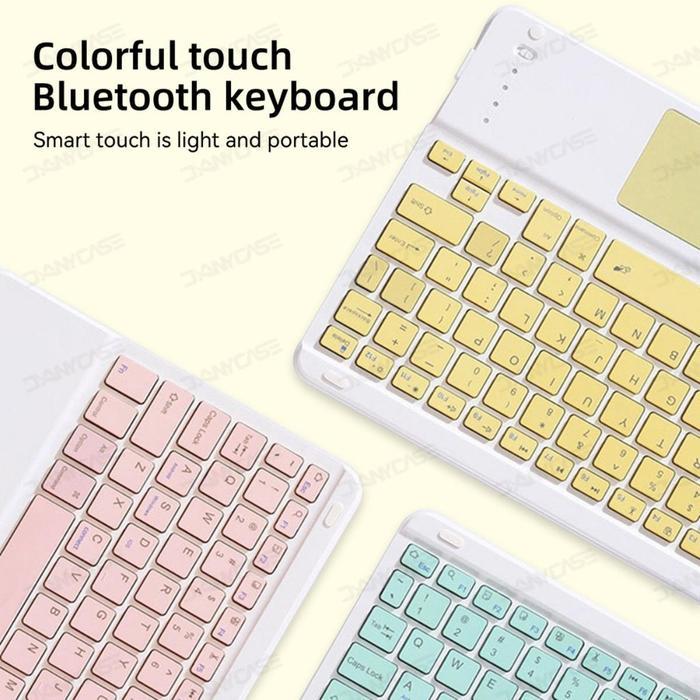 Jual Dim - Danycase Universal Wireless Rechargeable Touch Keyboard ...