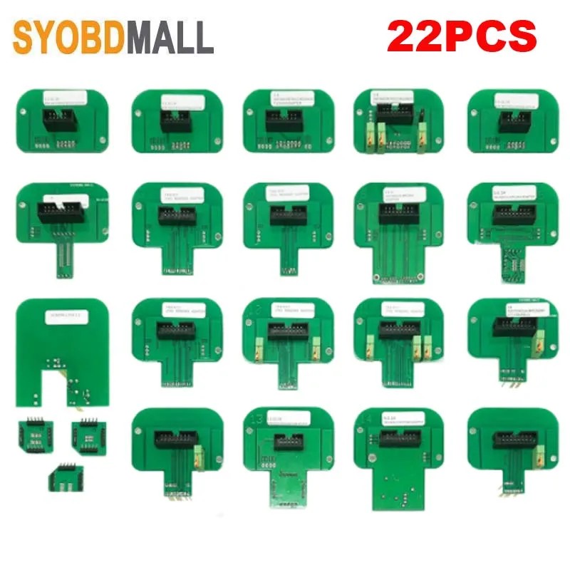 Jual 22Pcs Bdm Adapters Full Set For Ktag Kess Fgtech Bdm100 Programmer ...