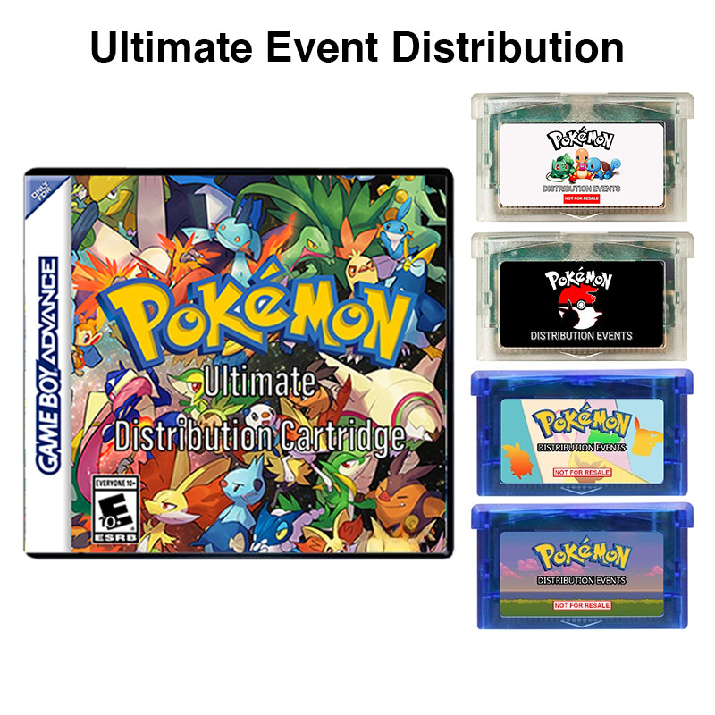 Jual Pokemon Ultimate Event Distribution Video Game Cartridge for ...