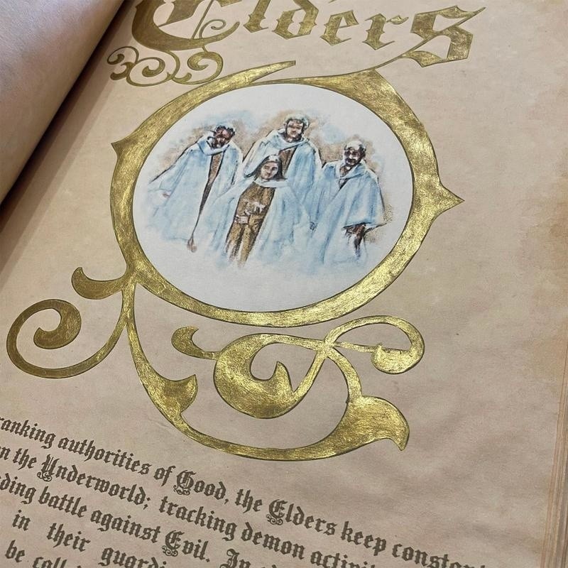 Jual Charmed Book Of Shadows Green Journal Cover Bound Journal Blank ...