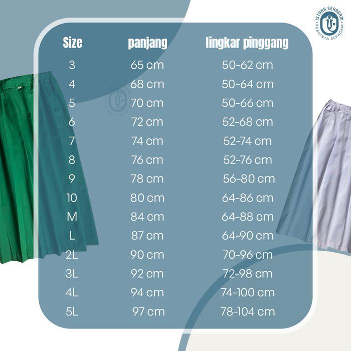 Jual lb2x- Rok Panjang Sd Mi Rok Sekolah Pramuka Plisket Merah Putih ...