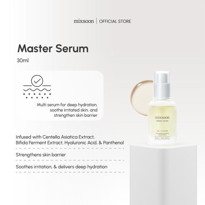 Jual MIXSOON Master Serum 30ml Shopee Indonesia