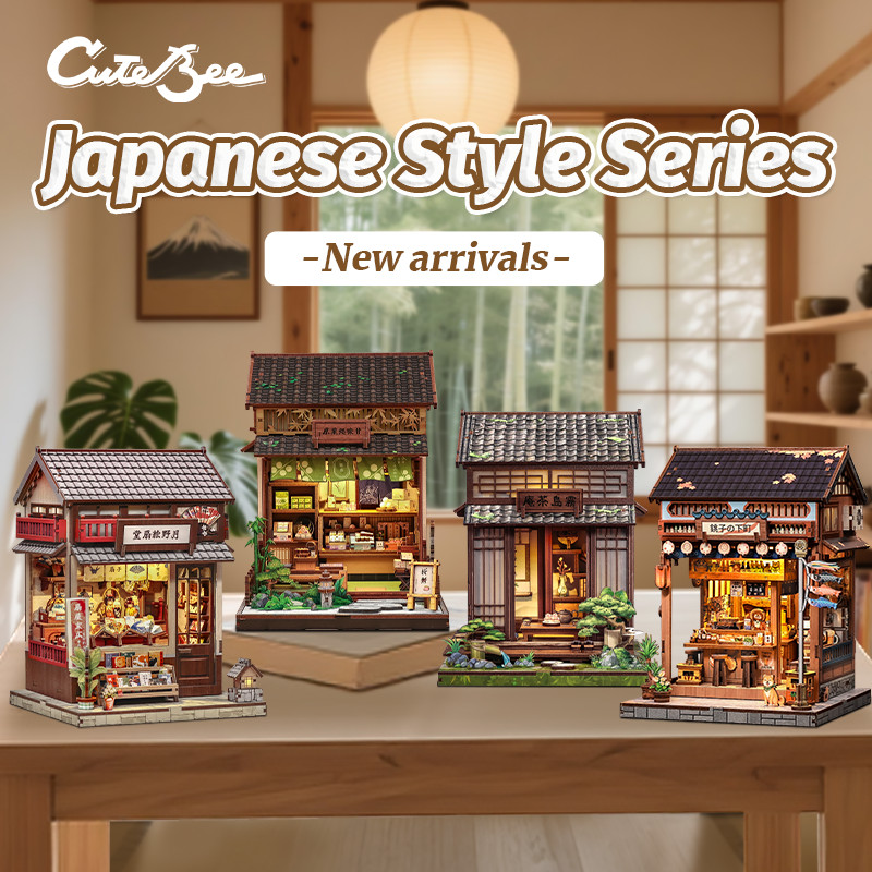 Jual Cutebee DIY Book Nook Kit Miniature Dollhouse Bookshelf Insert ...