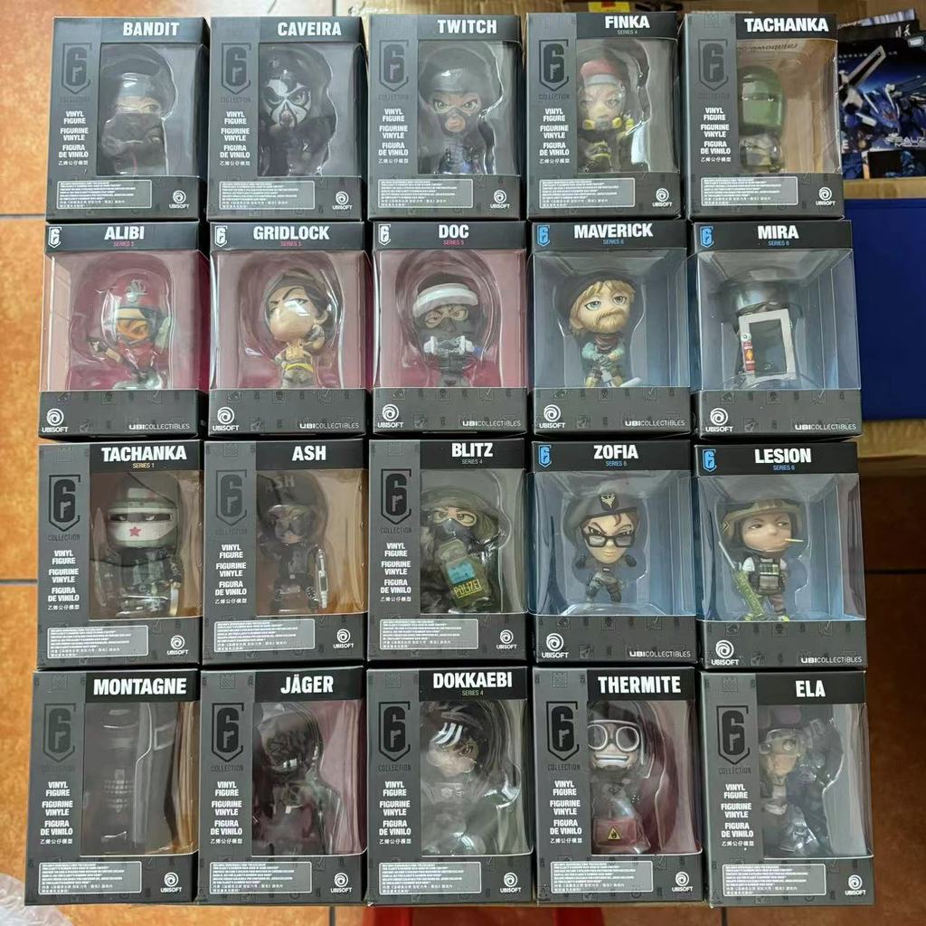 Jual 10cm R6 Rainbow Six Siege Figure Blitz Montagne Bandit Caveira ...