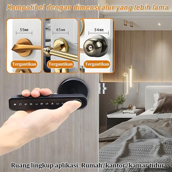 Jual CodSmart Lock Kunci Pintu Otomatis Access Door Kunci Pintu Digital ...