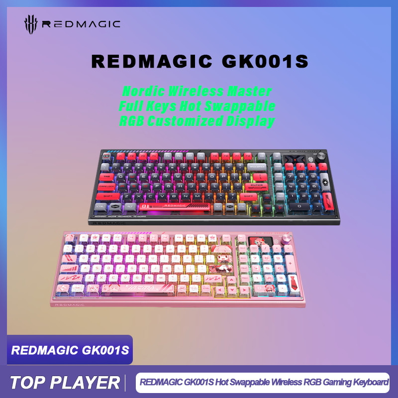 Jual REDMAGIC GK001S Hot Swappalbe Mechanical Keyboard FPS Gaming RGB ...