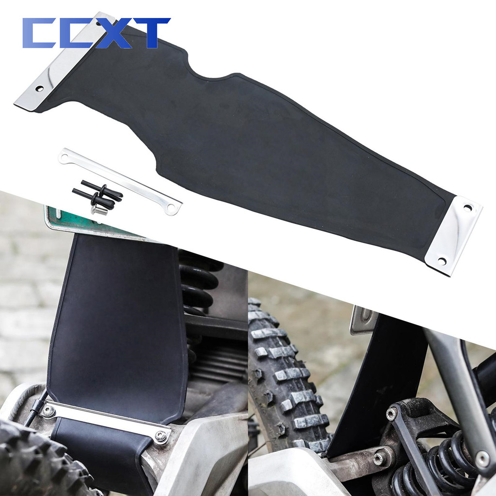 Jual Motorcycle Waterproof Rear Shock Fender Electric S Rubber Mudguard ...