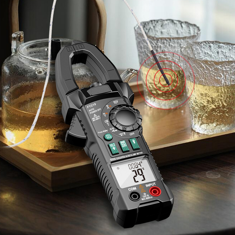 Jual Professional Digital Clamp Meter AC DC Current Clamp Meter Multi ...