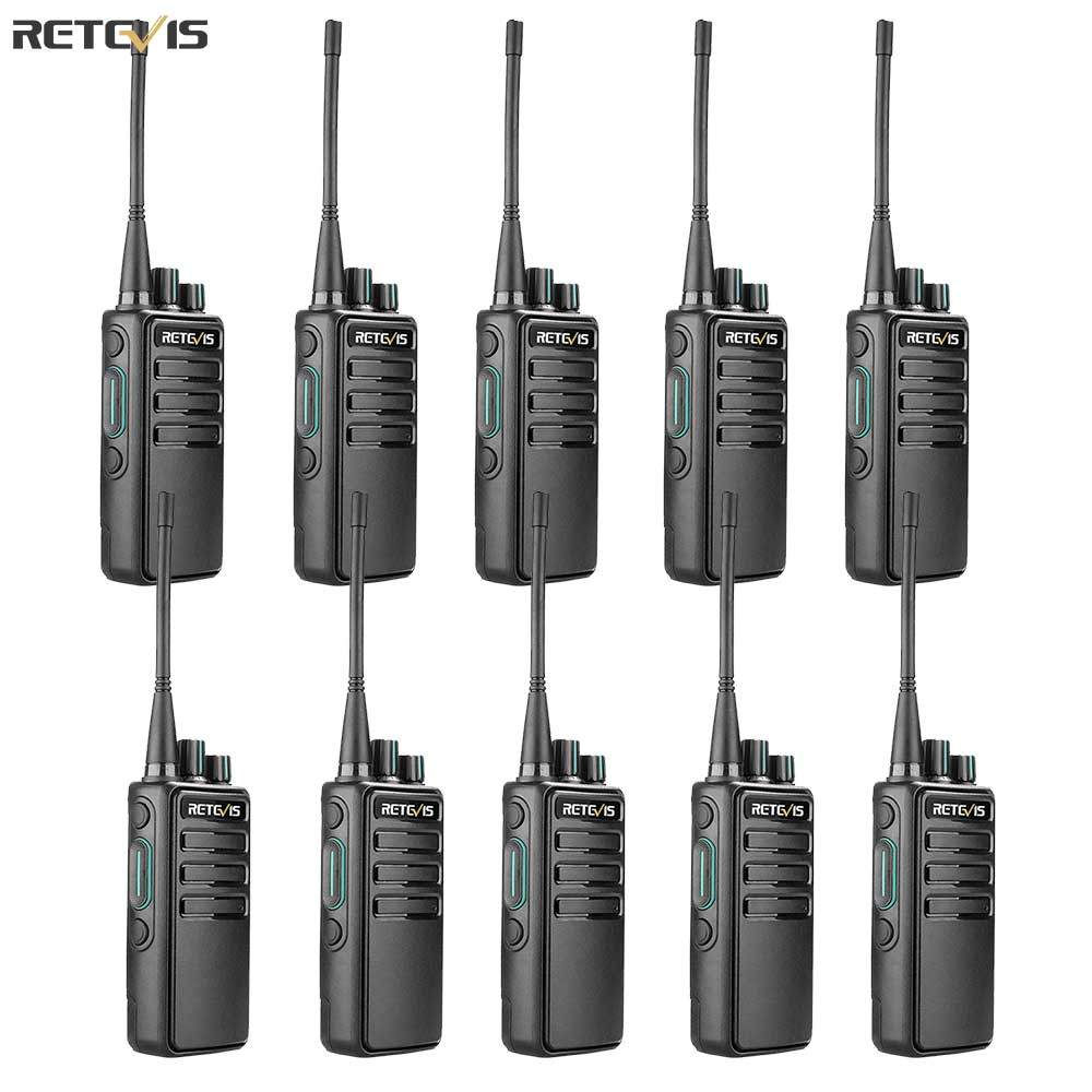 Jual 10 Pieces Walkie Talkie Retevis Walkie-talkies PMR 446 RB629 RB29 ...