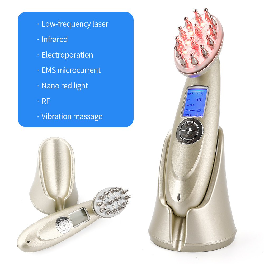 Jual Electric Laser Hair Growth Comb Anti Hair Loss Therapy Comb ...