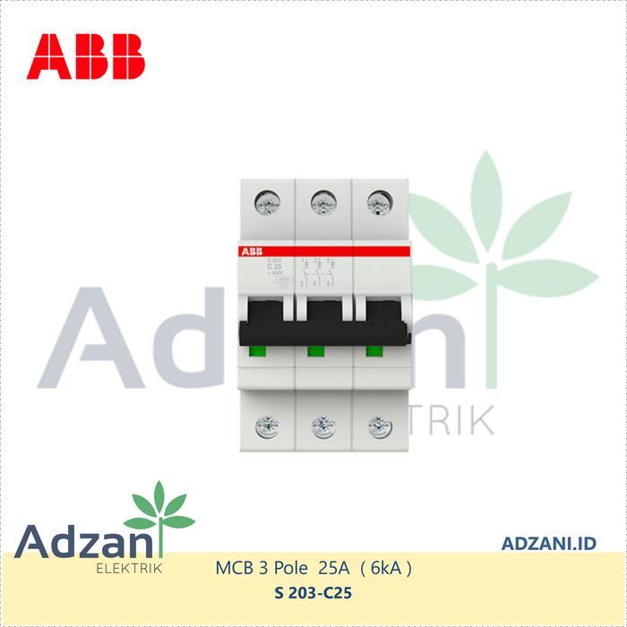 Disjoncteur Automatique ABB S203-C25 – 25A, Protection Fiable Pour Installations Résidentielles Et Industrielles