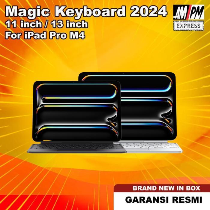 Jual abcd- Apple Magic Keyboard For Ipad Pro M4 11 Inch & 13 Inch 2024 ...
