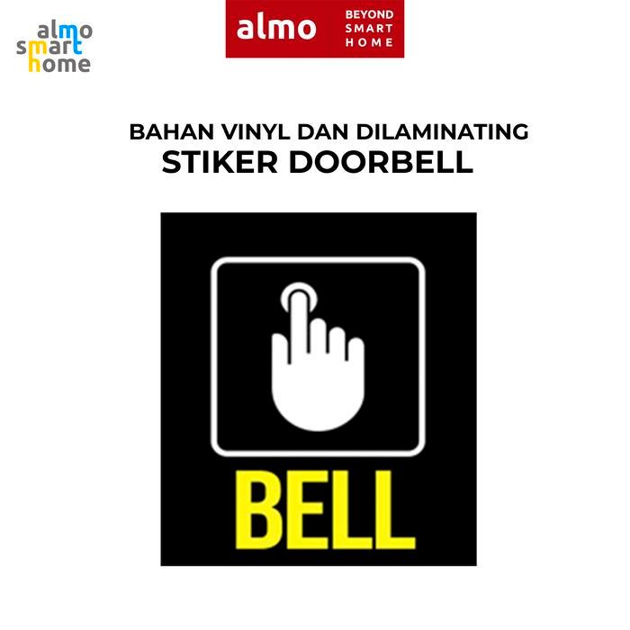 Jual STIKER STICKER VINYL PENUNJUK DOOR BELL BUTTON | Shopee Indonesia