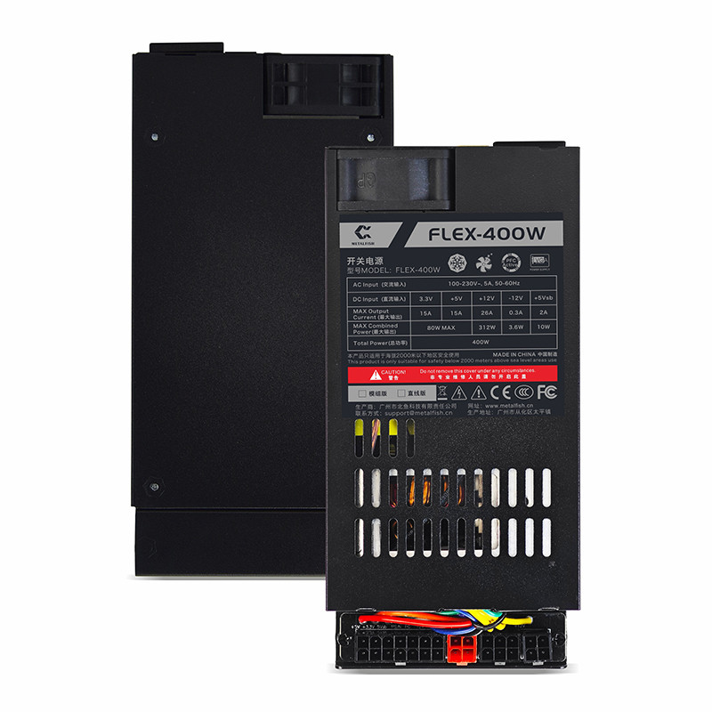 Jual METALFISH Flex 400W Modular Power Supply Flex-ATX 400W PSU for ITX ...