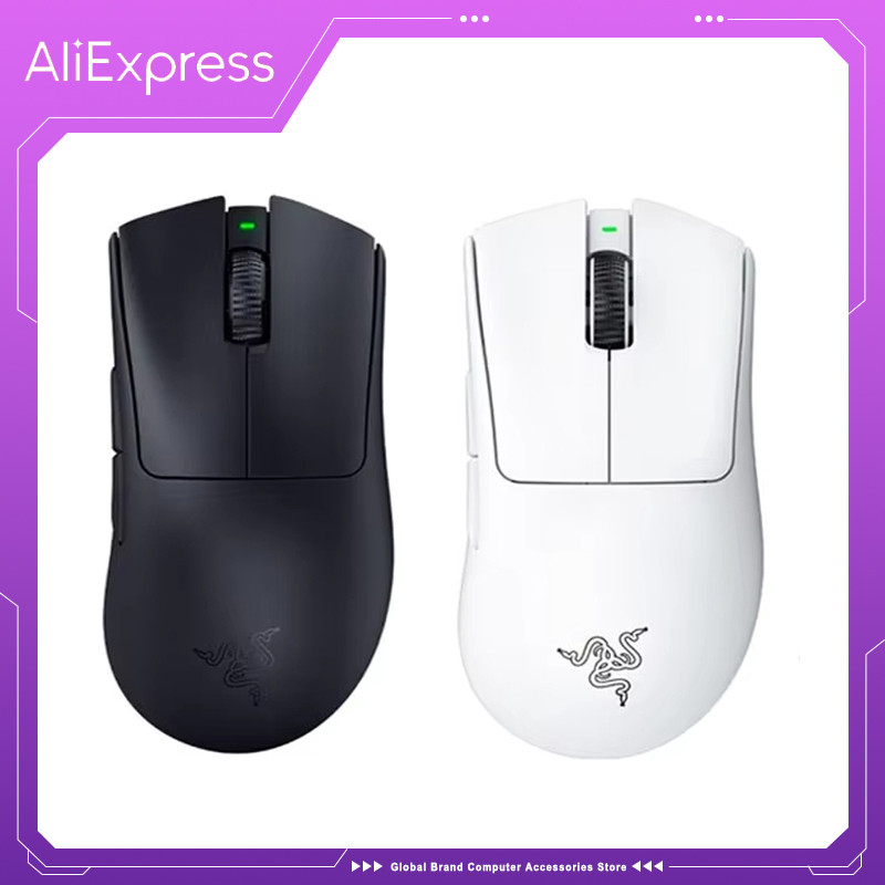 Jual 100% Original Razer DeathAdder V3 Pro Wireless Gaming Mouse Gamer ...