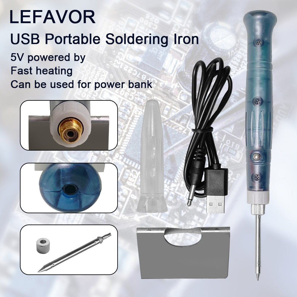 Jual Portable USB Soldering Iron Professional Electric Heating Tools ...