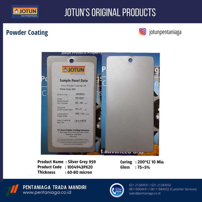 Jual b44i- Powder Coating Jotun Silver Grey 959 1004943Px20 Semi Gloss ...