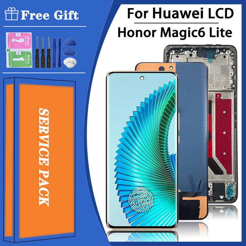 Display TFT 6,78'' Per Honor Magic6 Lite ALI-NX3 – Touchscreen Con Kit Attrezzi, Senza Impronte Digitali