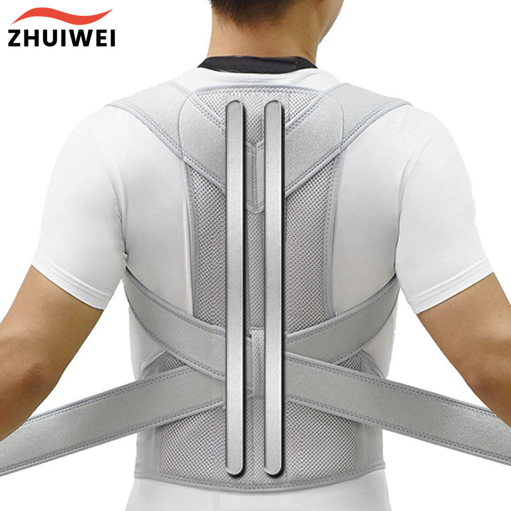 Jual New Upper Back Posture Corrector Posture Clavicle Support ...