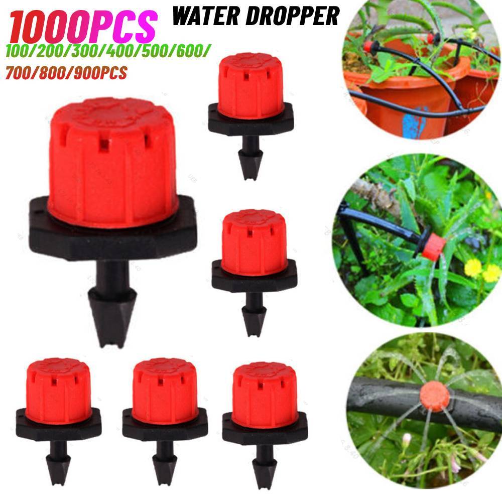 Jual 100/1000pcs/bag Micro Water Dropper Adjustable Flow Head ...