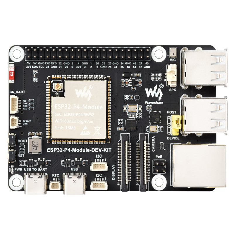 Jual Waveshare Esp32-P4 Development Board Based On Esp32-P4 And Esp32 ...
