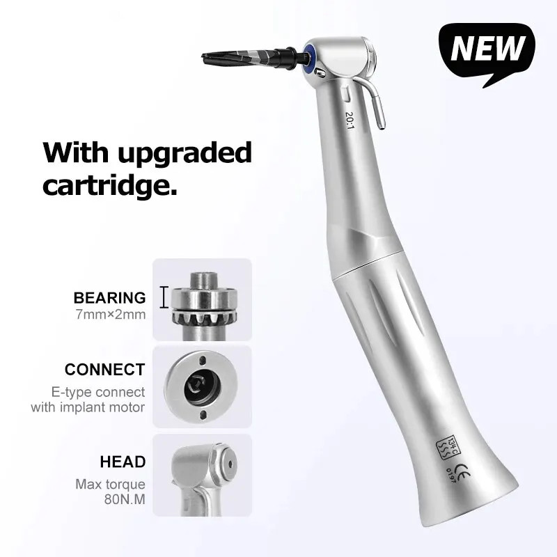 Cartouche De Turbine Dentaire – Compatible NSK S.Max SG20 20:1 – Contre-angle Implant