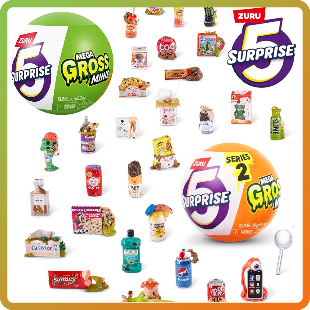 Zuru 5 Surprise Mega Gross Minis s2 multifärg