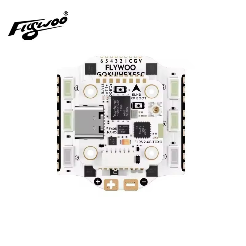 Jual Flywoo Goku Hex Gn405 Nano Hd 20A Stack V3 W/ Txco Elrs 2.4G Plug ...