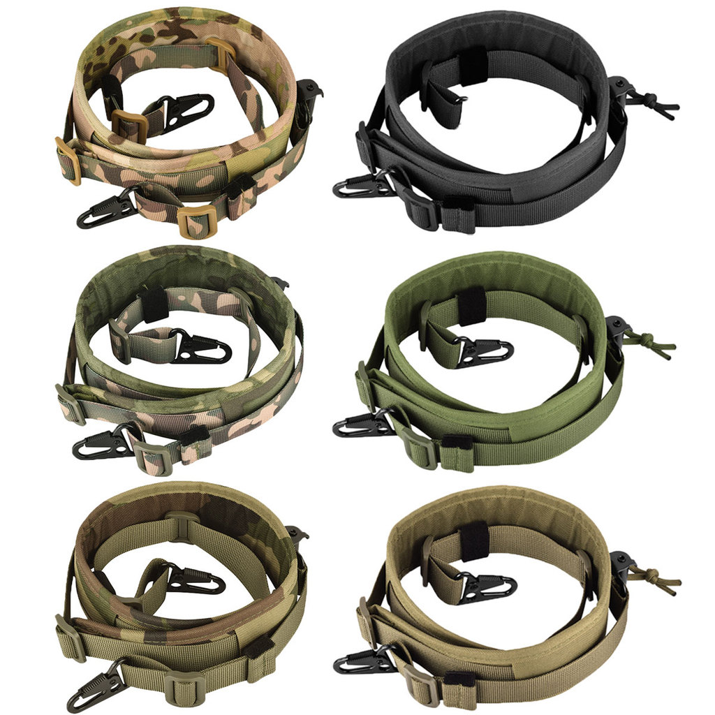Jual Tactical Rifle Strap 2 Point Sling Shotgun Belt Quick Adjustable ...