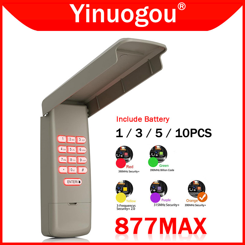 Jual Liftmaster 877Max Wireless Keypad Remote Control Garage Door ...
