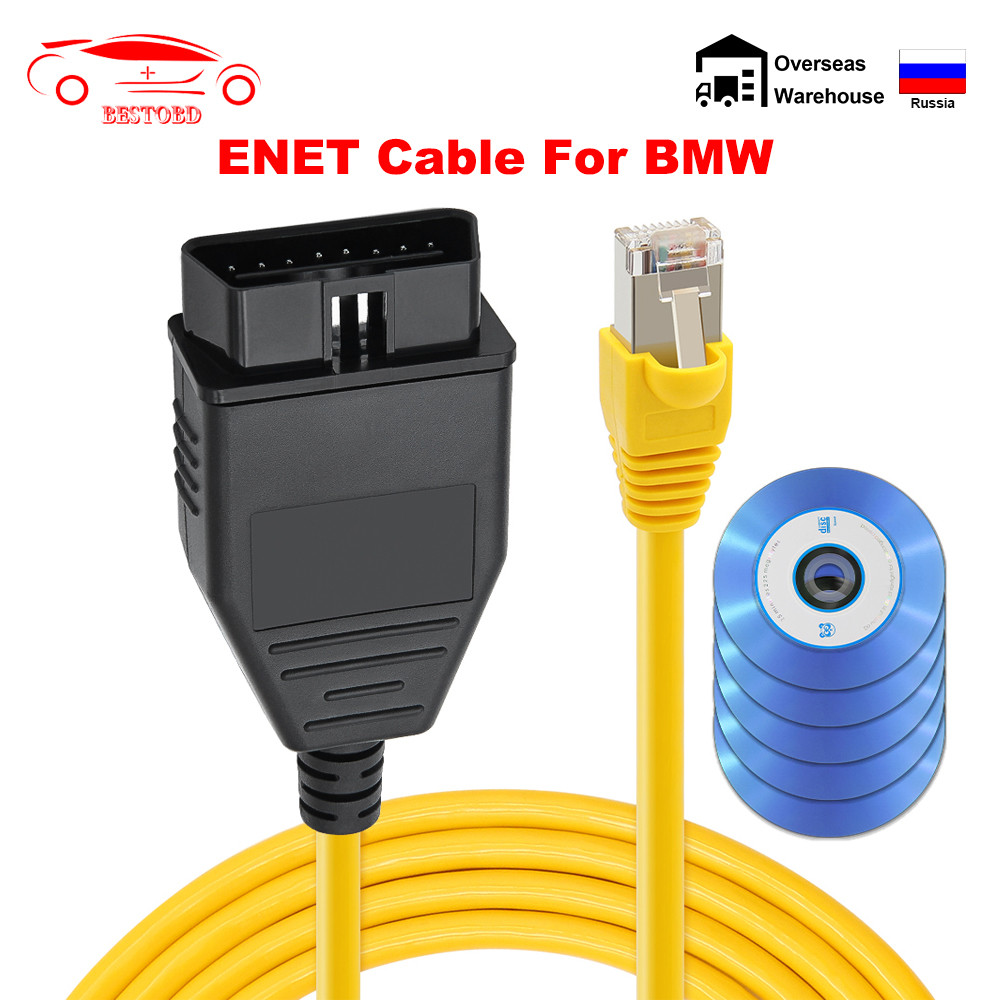 ASOFTY Cavo OBD2 Enet Per Diagnostica Auto: Sblocca E Codifica Funzioni Nascoste, Lunghezza 2m. - 2