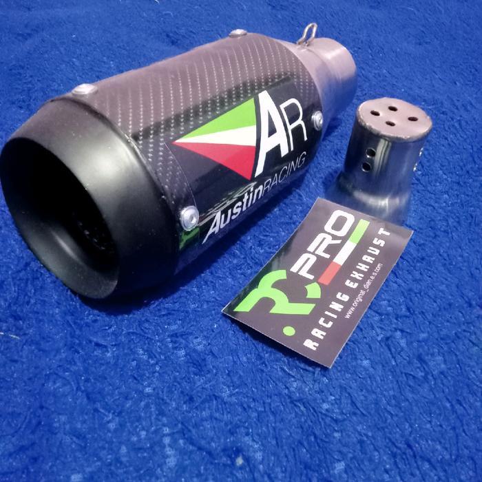 Jual Knalpot motor Austin Rasing ukuran inlet 50mm cocok untuk semua ...