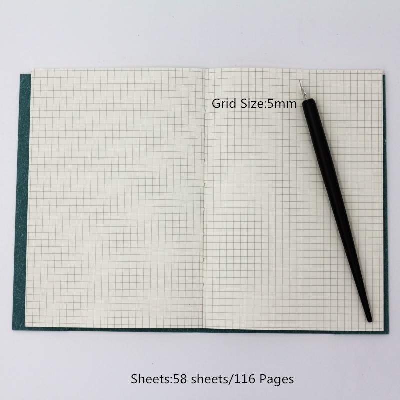 Jual Fromthenon Vintage Notebook Diary Planner 5mm Grid Ui Font Design ...