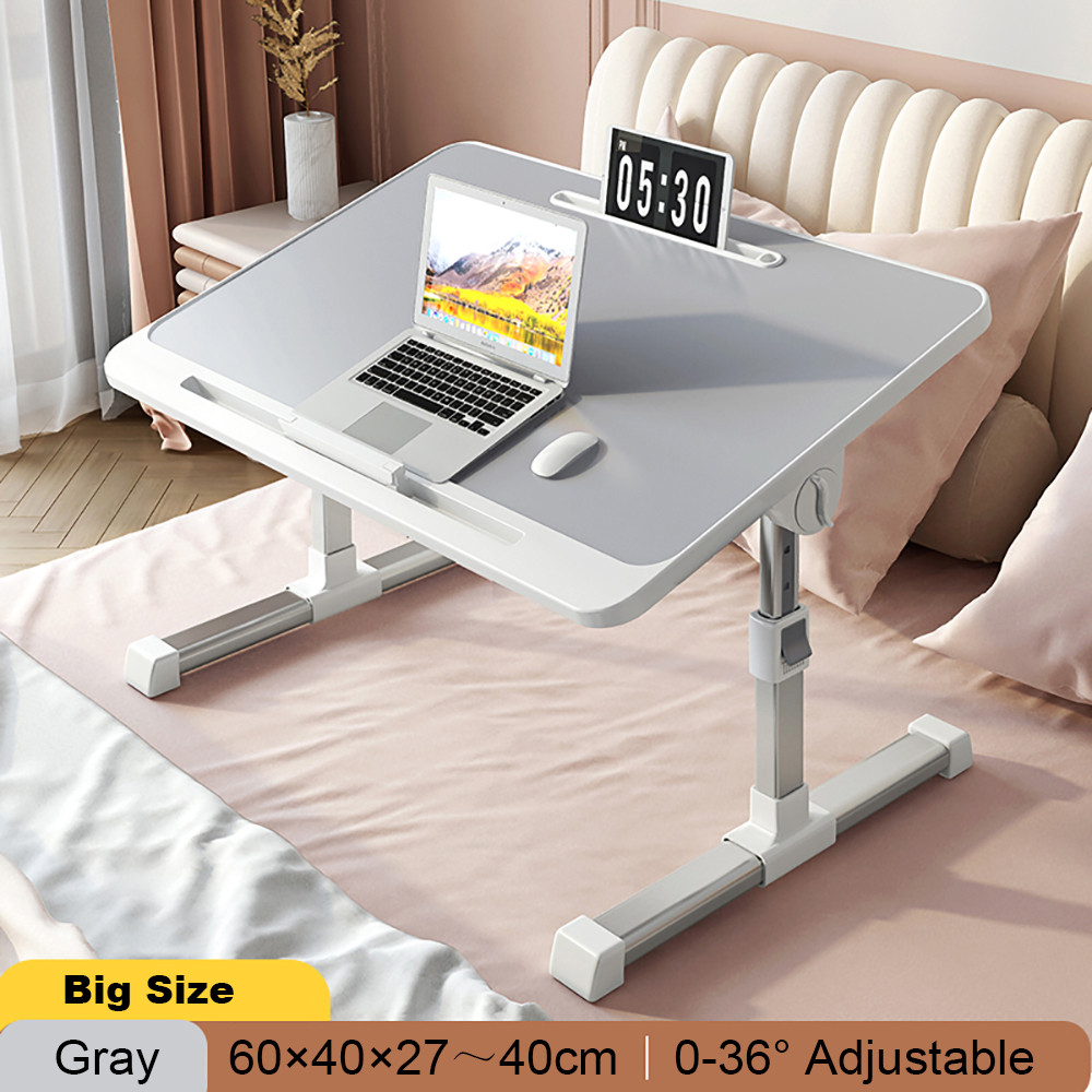 Jual Foldable Standing Laptop Lift Desk Portable Table for MacBook Air ...