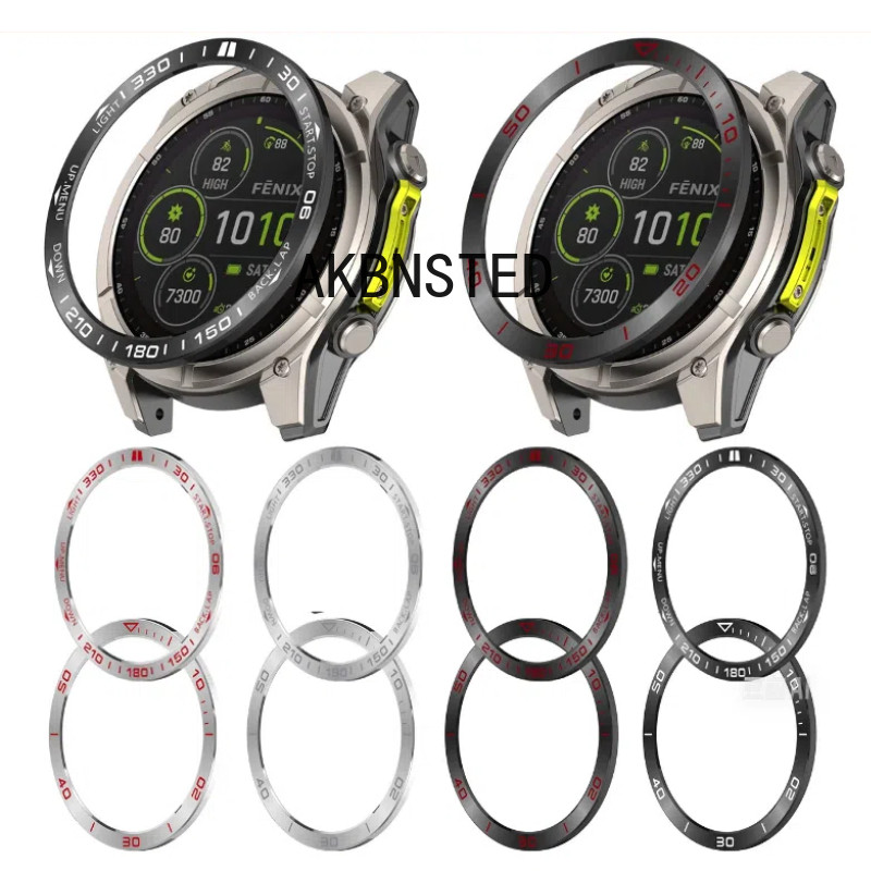 Jual Metal Ring Bezel For Garmin Fenix 8 Amoled 47Mm 51Mm Smart Watch ...