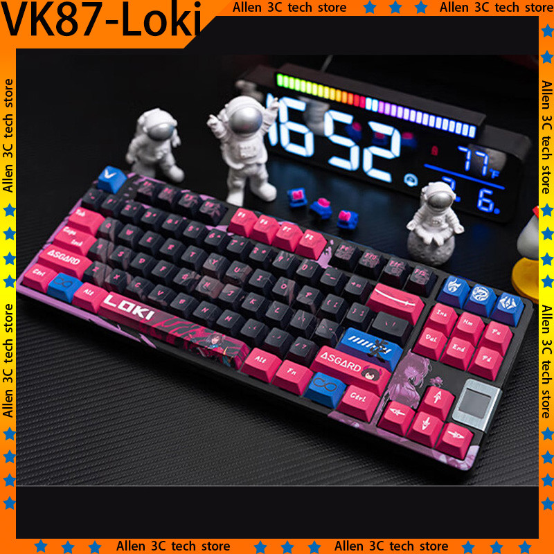 Jual VALKYRIE VK87 Loki Wireless Mechanical Keyboard Tri-Mode Hot Swap ...