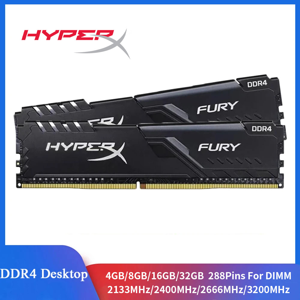 Jual 1/2PCS HyperX Memoria RAM DDR4 32GB 8GB 16GB 3200MHz 2666 2400 ...