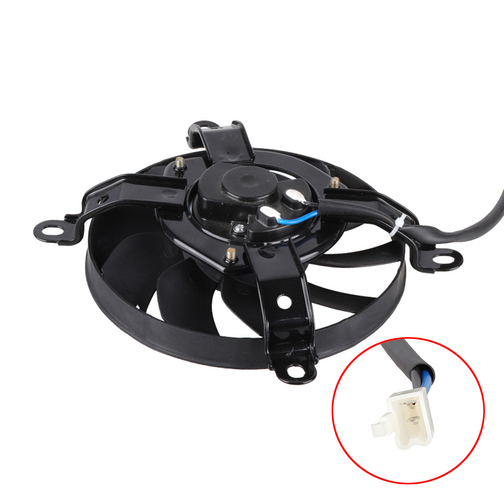 Jual Motorcycle Radiator Fan Cooling Water Oil Cooler Engine Electric ...